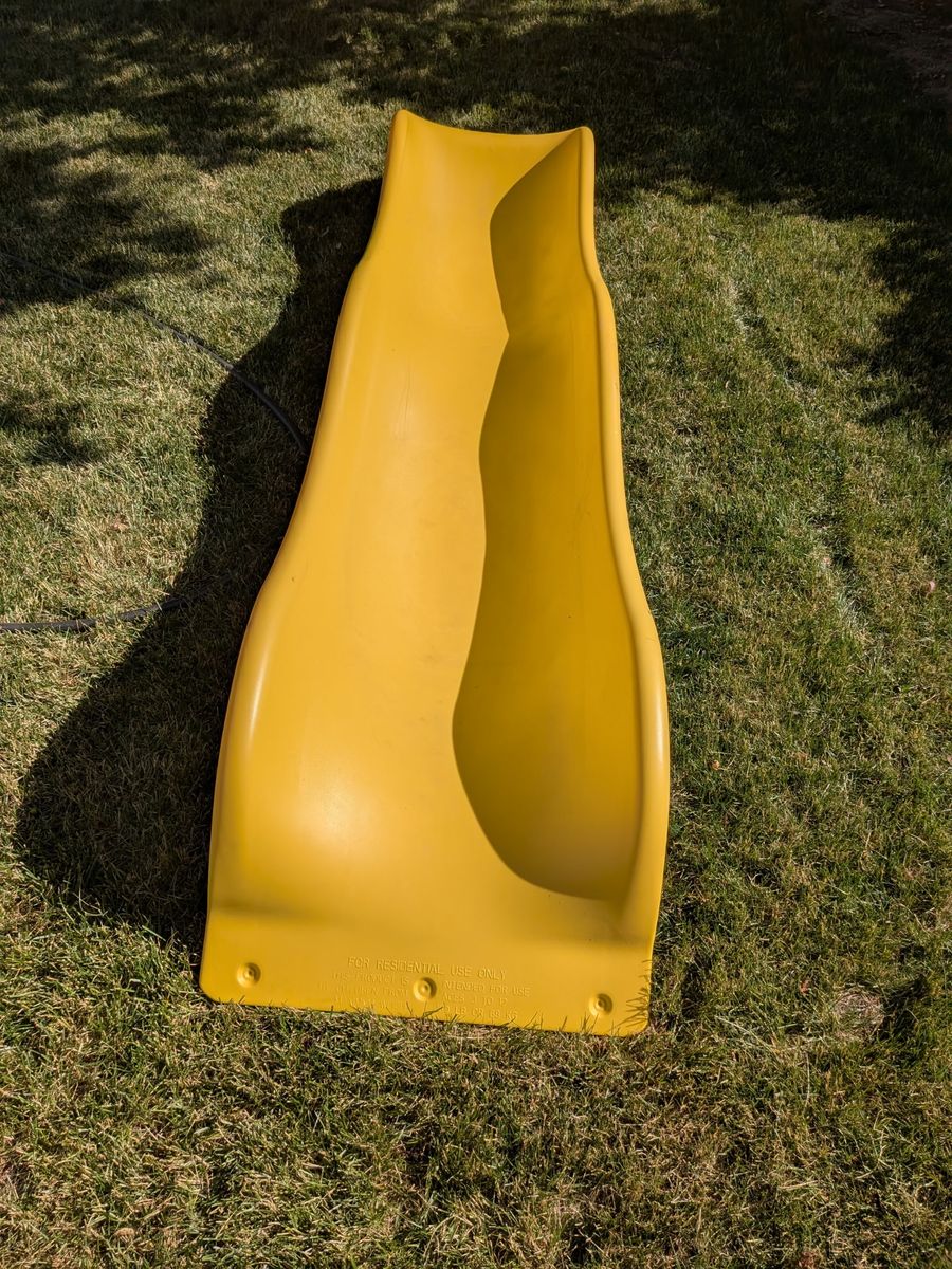 Yellow Playground Slide