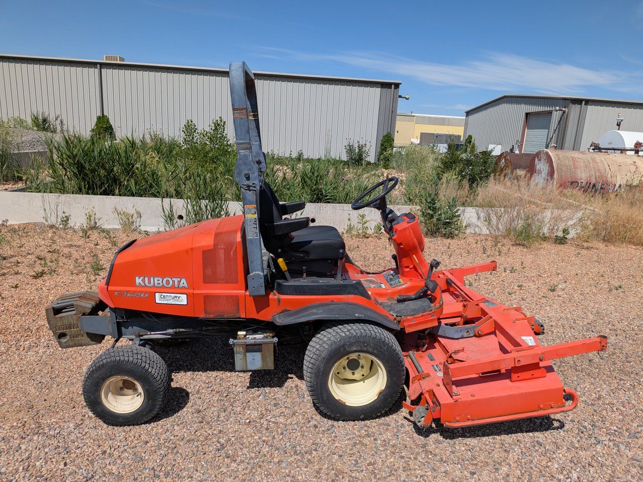 Kubota F3680 4X4 Mower with 72 inch Deck - Commercial Grade Diesel