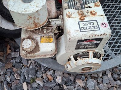 Brigs and stratton 2 hp gas motor
