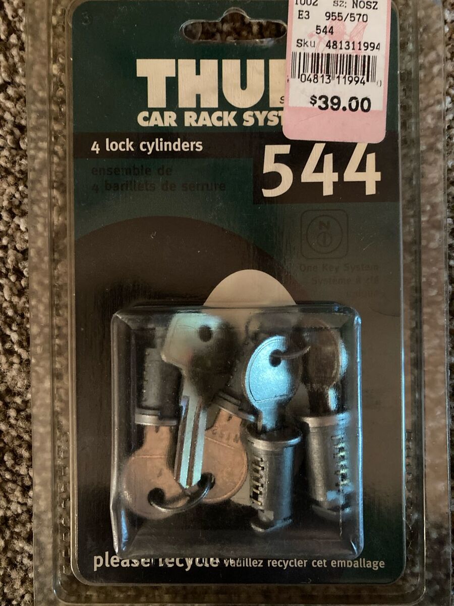 Thule Car Rack Locks, NEW