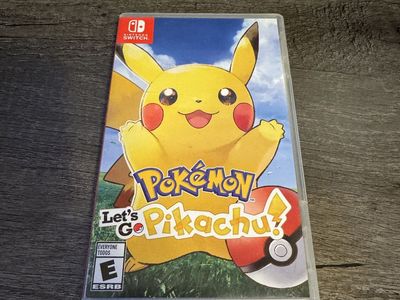 Pokemon Let's Go Pikachu
