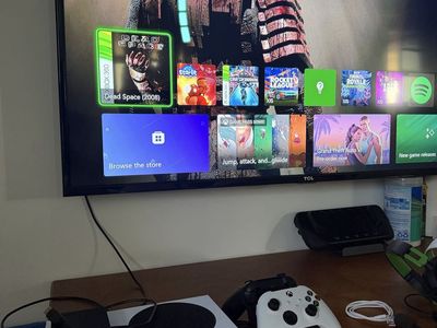 Microsoft Xbox Series S 512GB Console with Seagate 4TB External Drive 2 Controllers 2 Headsets Xbox Remote Etc.