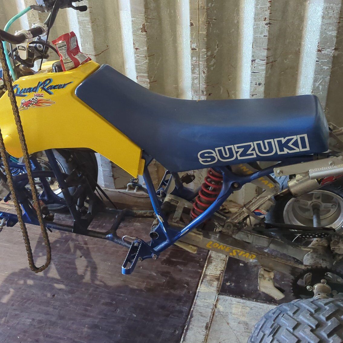 85 Suzuki 250 roller
