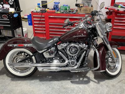 Harley Deluxe 2018 4K miles