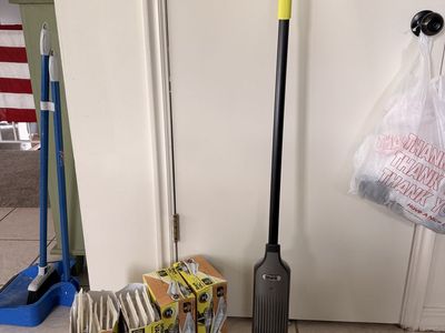 Shark VacMop Cordless Hard Floor Vacuum Mop with 35 Extra Refill Pads