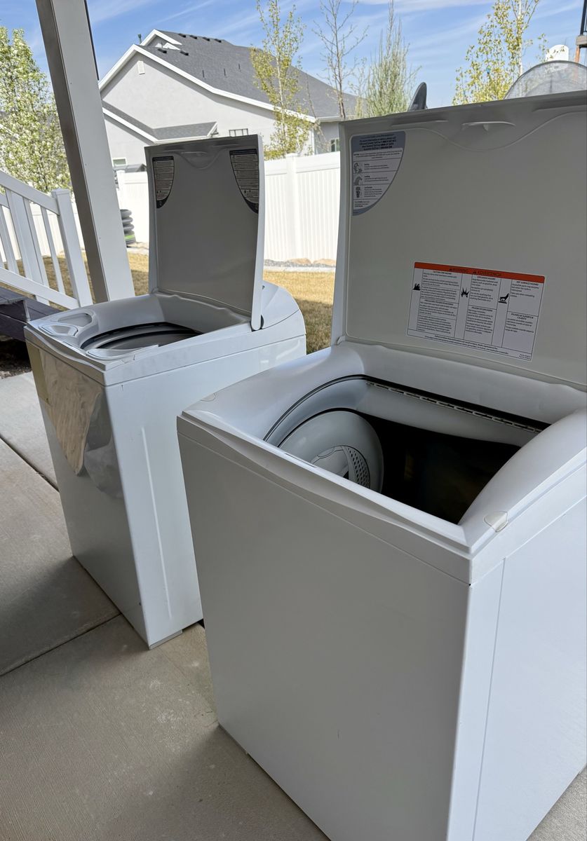 Fischer & Paykel top load washer and dryer