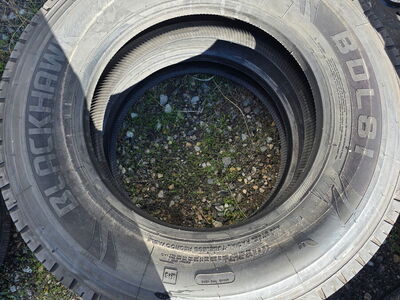 4 BLACKHAWK BDL8I BSW 285 75 24.5 144/141L 14PLY COMMERCIAL TIRE 9630493V
