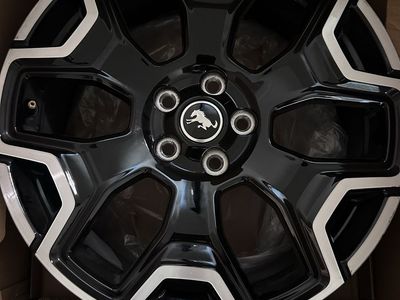Full set of Ford Bronco Sport 18in wheels