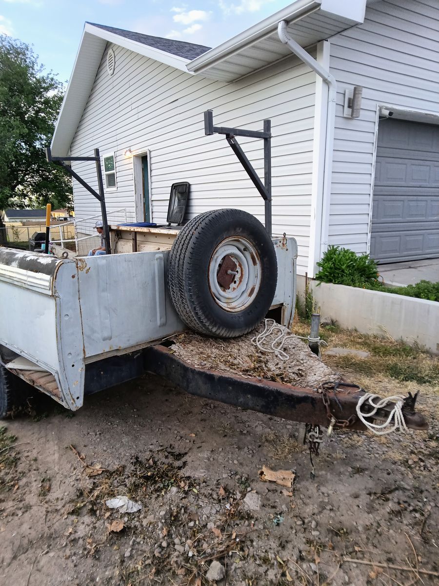 Truck bed trailer