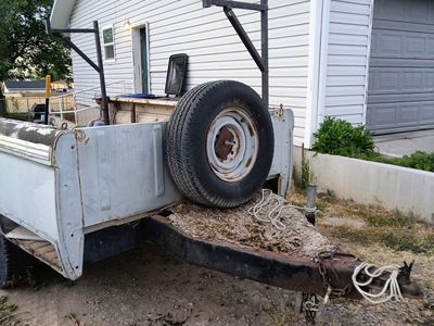 Truck bed trailer