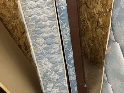 Murphy bed frame and Twin Size Mattress & Box Spring Set - Used 2 sets