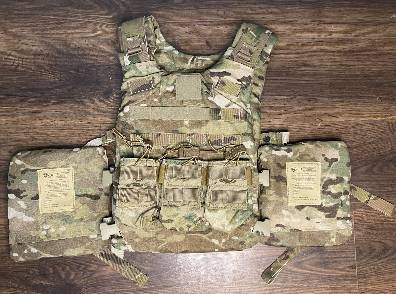 KDH Defense Systems MAGNUM TAC 1 Plate Carrier OCP Multicam Tactical Vest