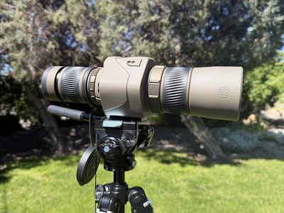 Sig sauer OSCAR6 HDX Pro image stabilization spotting scope