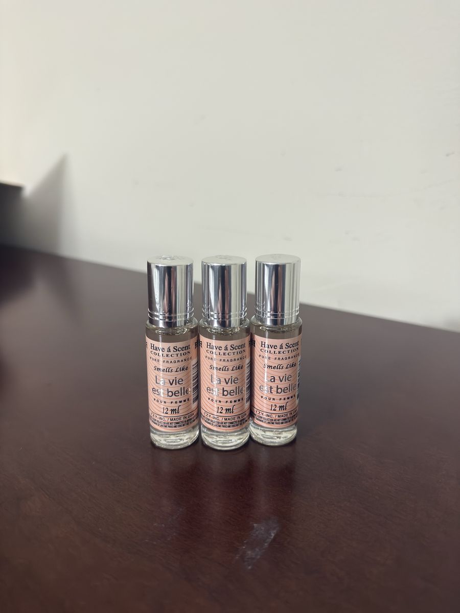 Have a Scent Collection La Vie Est Belle 12ml Fragrance Roll-On Set of 3