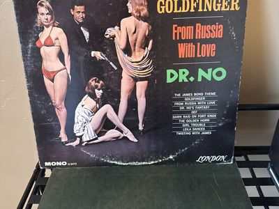 Themes From 007 The James Bond Thrillers The Roland Shaw Orchestra Vinyl LP