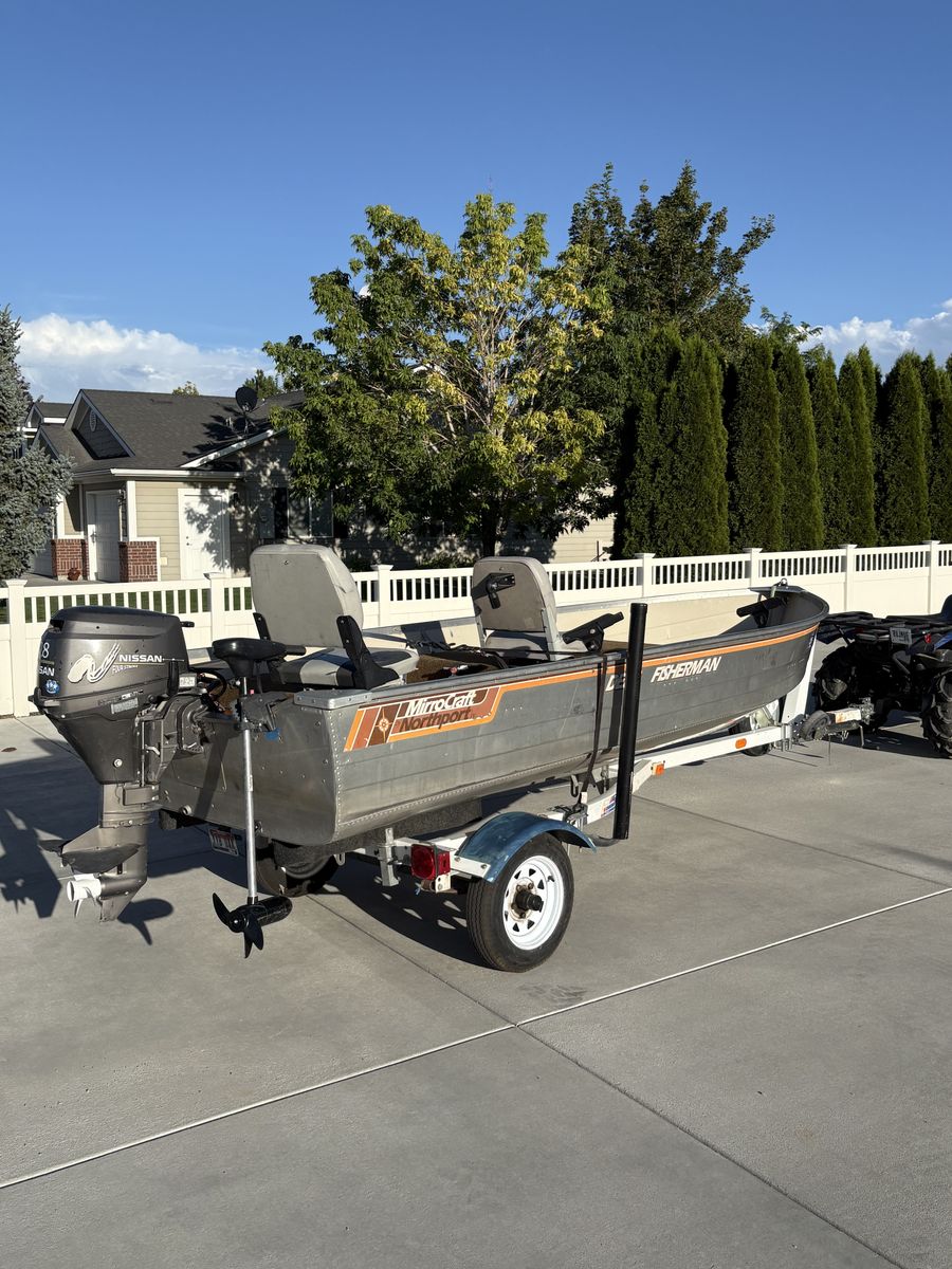 14’ aluminum Boat
