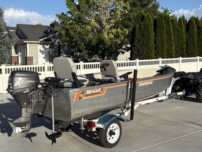 14’ aluminum Boat