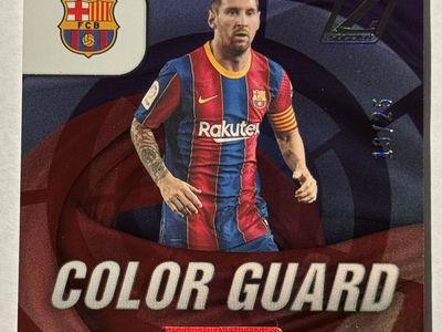 2022 Zenith Lionel Messi Color Guard Patch /25