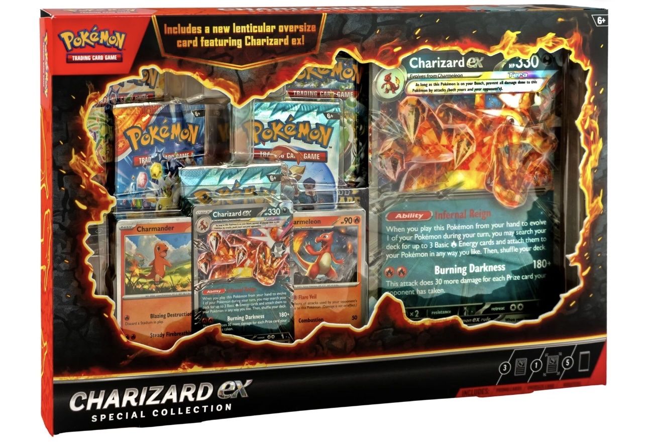 Pokemon TCG: Charizard EX Special Collection Box