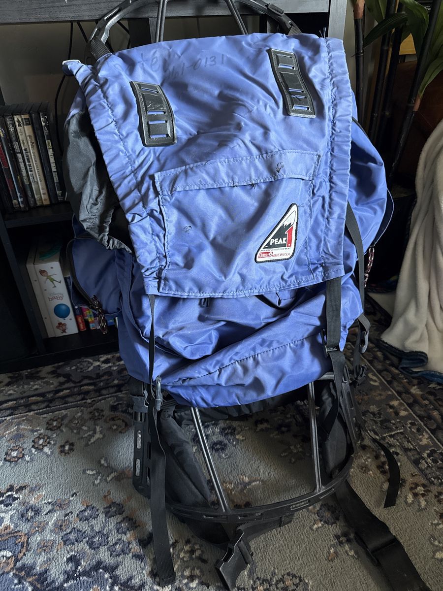 Vintage Coleman Peak 1 Hiking Backpack