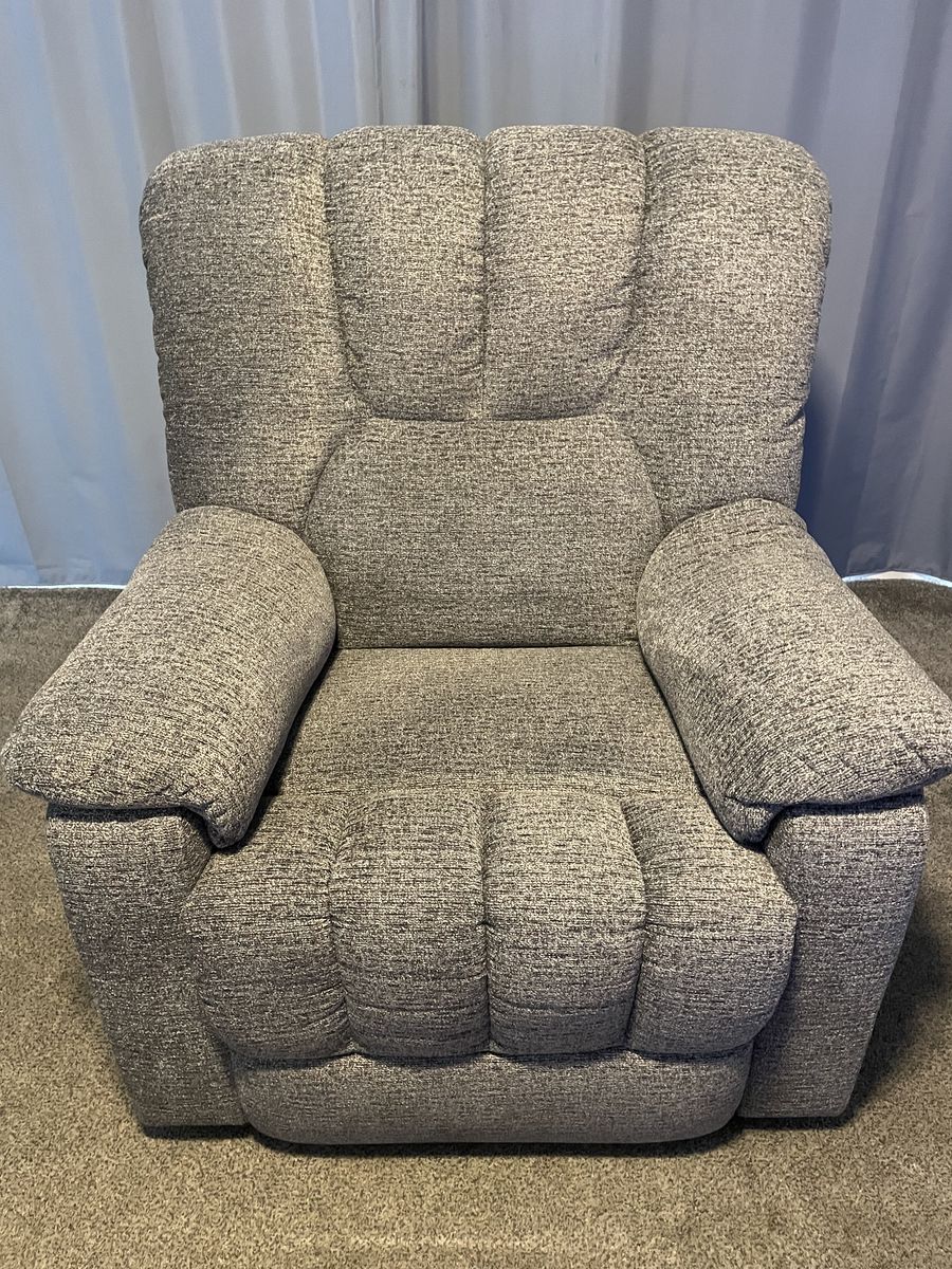 Recliner Chair - Light Gray