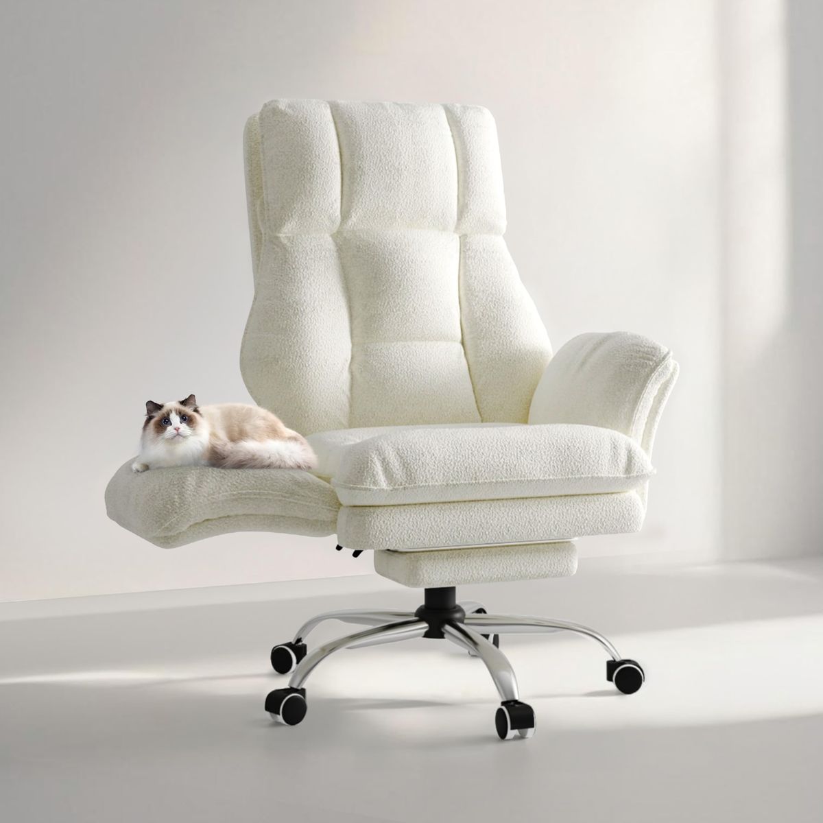 XL fleece office chair