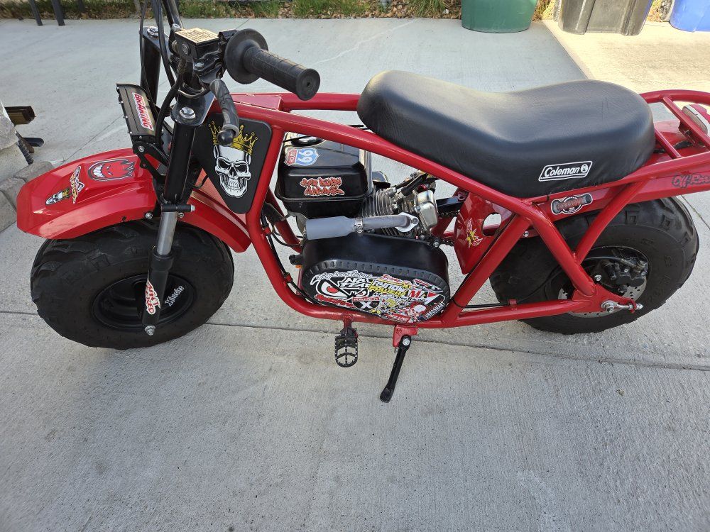 Coleman B200 mini bike.
