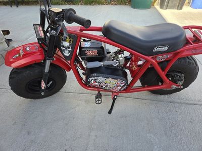 Coleman B200 mini bike.