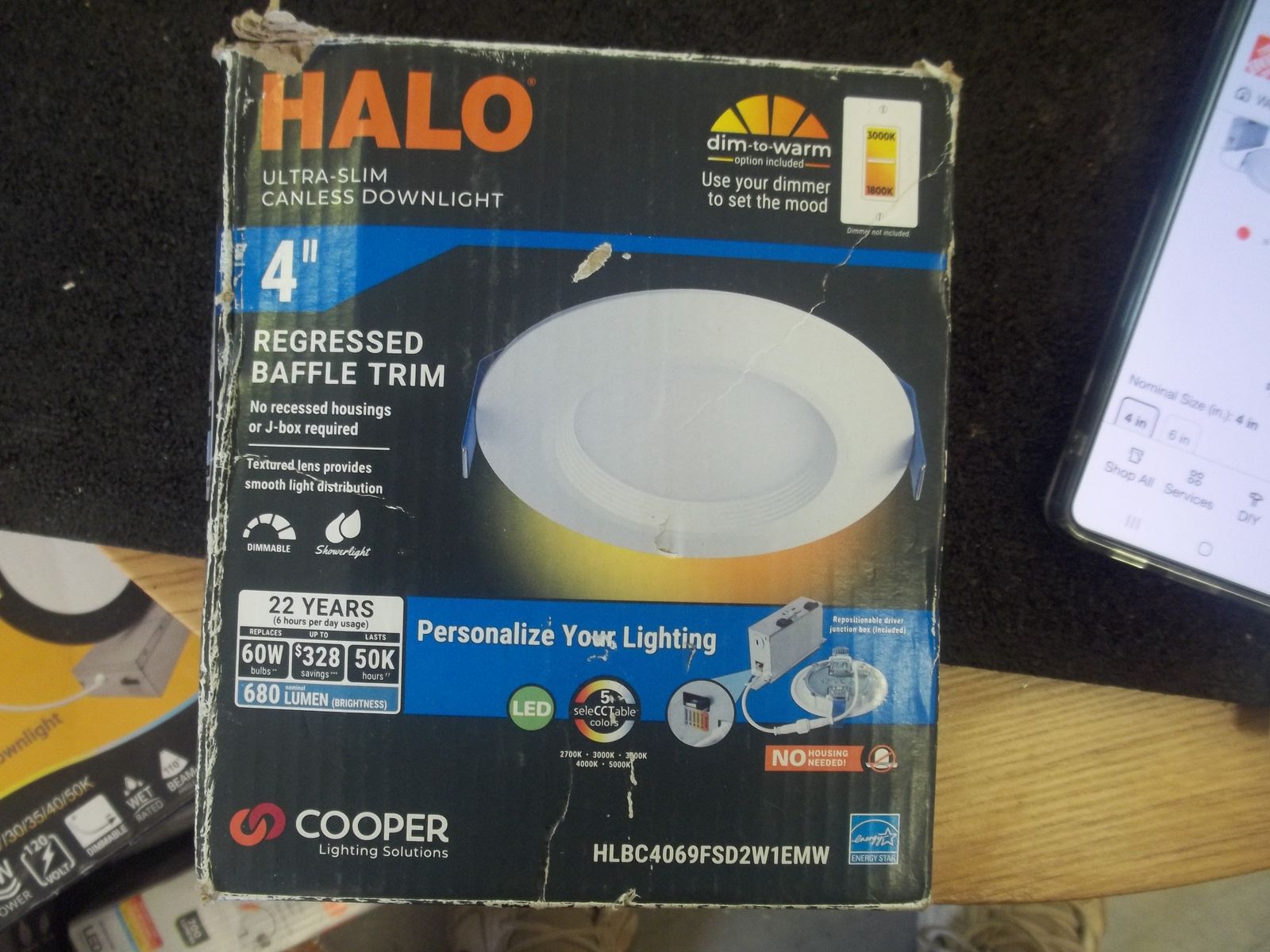 Halo 4" Ultra Slim Canless Downlight