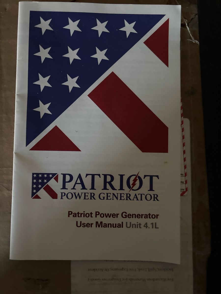 Solar generator Patriot brand