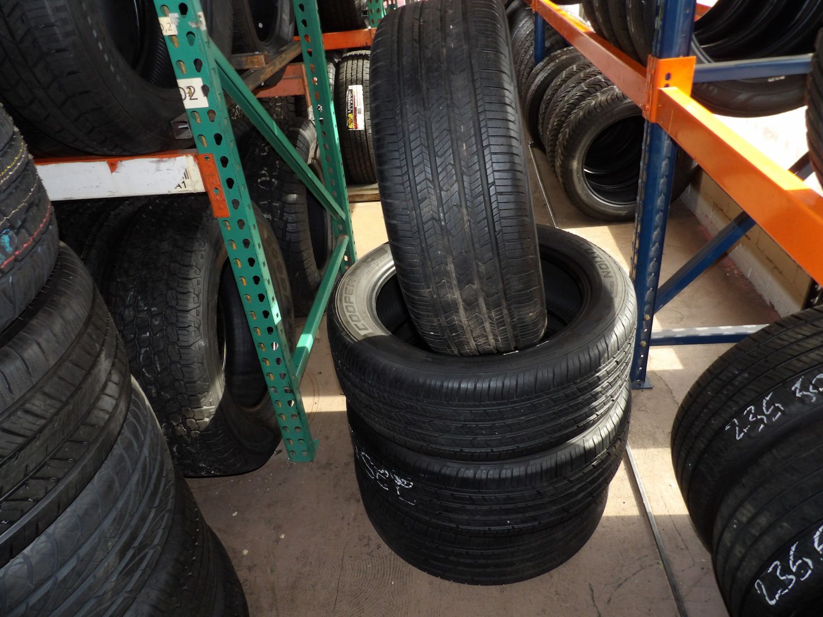 225/50R18 COOPER EVOLUTION TOUR SET OF USED TIRES