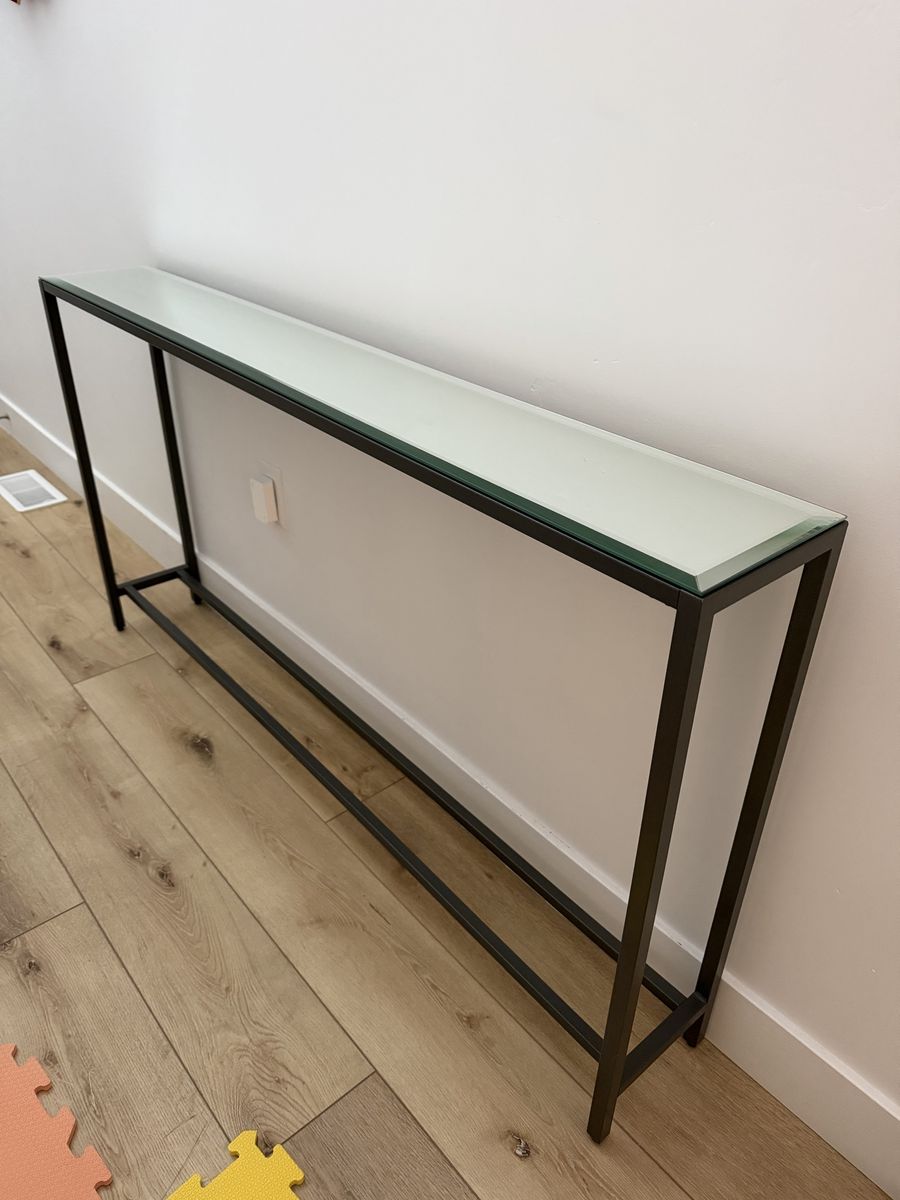 Console Table with Mirror Top by Southern Enterprises