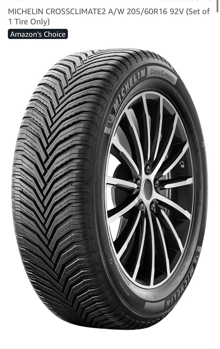 MICHELIN CROSSCLIMATE2 A/W 205/60R16 92V (Set of 1 Tire Only)