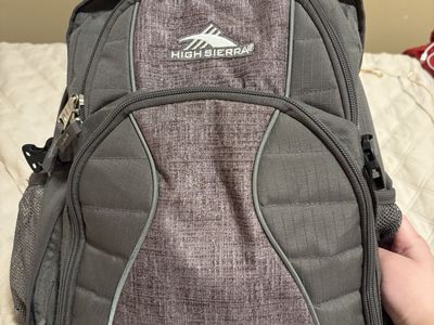 High Sierra Grey Unisex Backpack