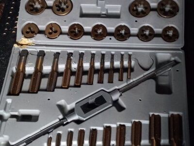 Metric 45-piece Titanium Nitride-Coated Alloy Stee