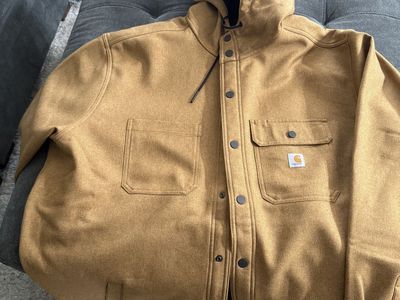 Carhartt Rain Defender Relaxed Fit Hooded Jacket 3XL Brown