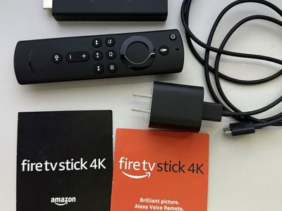 Amazon Fire TV Stick 4K Streaming Media Player - Complete Kit