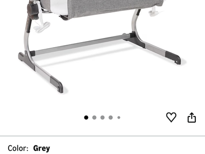 Adjustable bedside bassinet