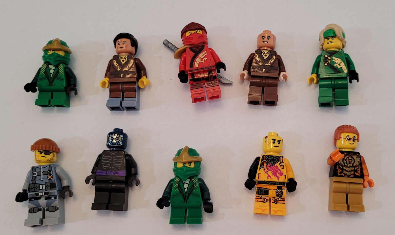 Lego Ninjago Minifigures all for $40