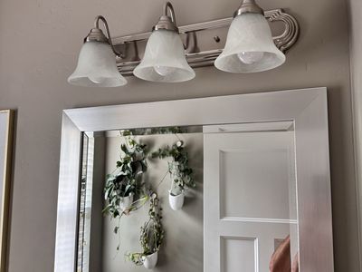 Light fixture bathroom