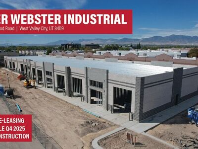 Carter Webster Industrial - 1,044 SF - 1,840 SF - West Valley City, UT
