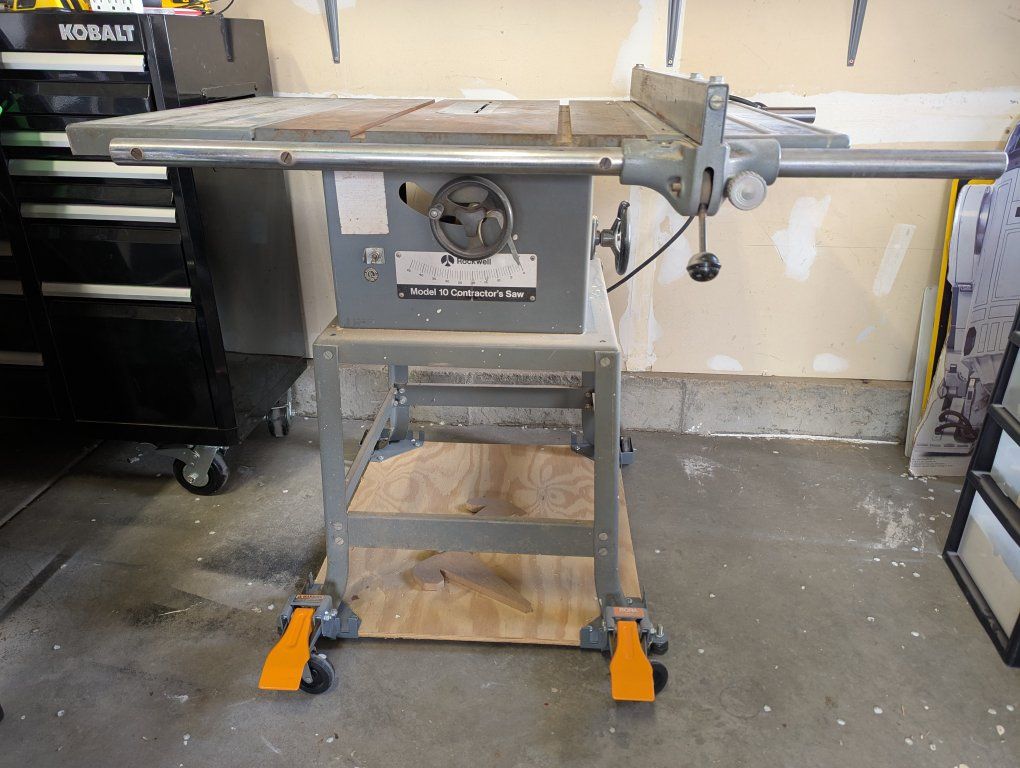 Rockwell Model 10 Table Saw