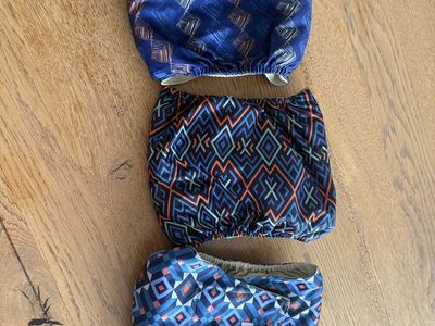 Set Of 3 Dog Diapers - Male Medium Size