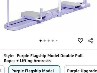 Foldable Pilates Reformer Machine – Brand New in Box
Máquina de Pilates Reformer Plegable – ¡Nueva en su caja!