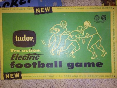 Old School Tudor electric football game