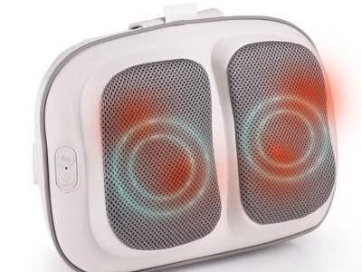 Brookstone Cordless Shiatsu & Heating Massage Pillow – Like New / Open Box