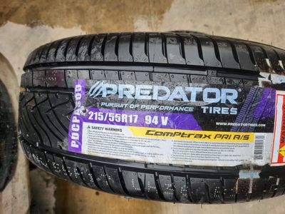 215/55r17 predator pursuit performance