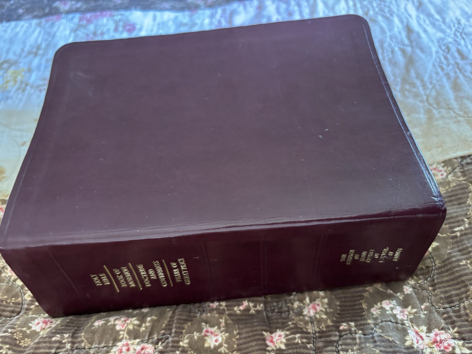 Quad Combination Book of Mormon, Bible, Doctrine and Covenants, Pearl of Great Price