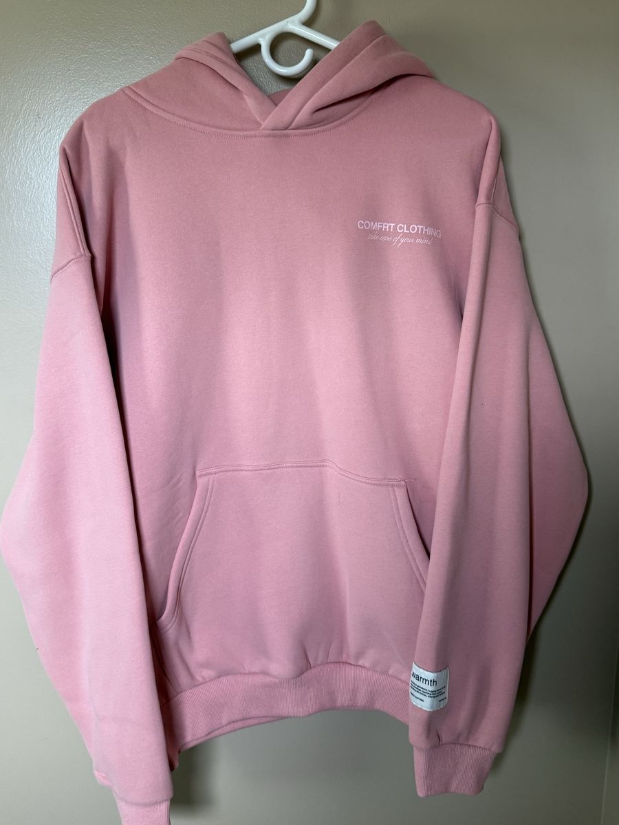 Comfrt Clothing "You Matter" Pink Unisex Hoodie - Size M, Cotton