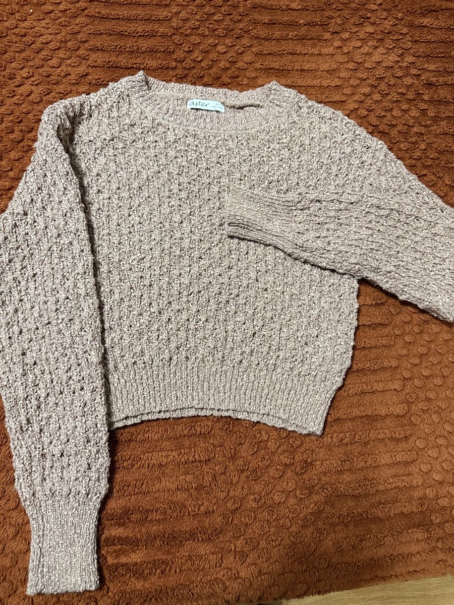 XS Pink Knit Sweater